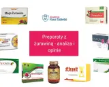 Preparaty z żurawiną na częste oddawanie moczu u kobiet: Mega Żurawina, Urofem, Furoxin, Żurawina Uro-complex, Solgar Żurawina, iUravit.